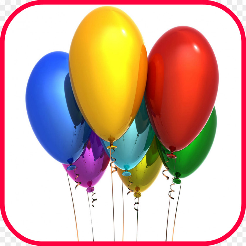 Birthday Happy To You Party Balloon Anniversary PNG