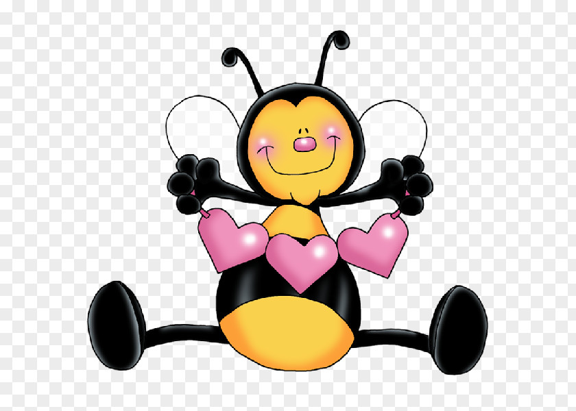Characters Clipart Honey Bee Maya Heart Clip Art PNG