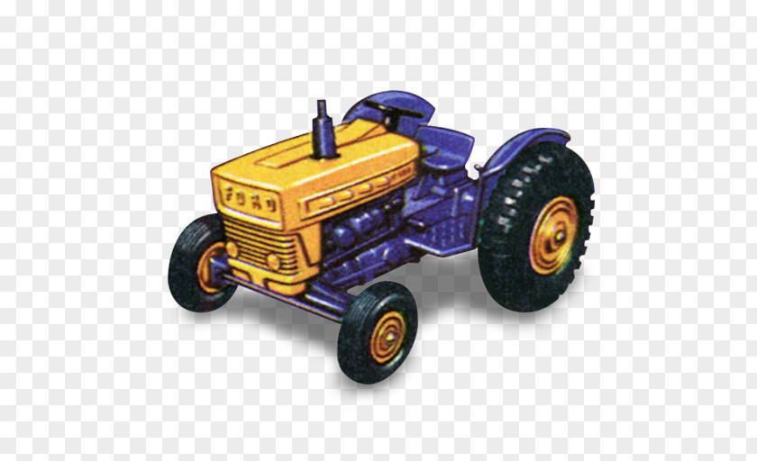 Matchbox Tractor Ford Emoticon PNG