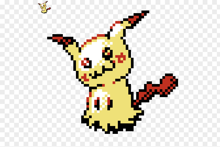 Pikachu Mimikyu Pokémon Art Rotom PNG