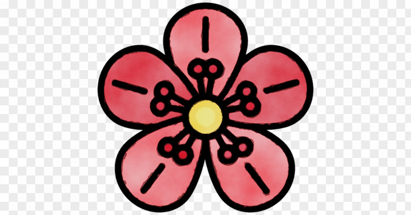 Symbol Plant Pink Petal Clip Art Sticker Flower PNG