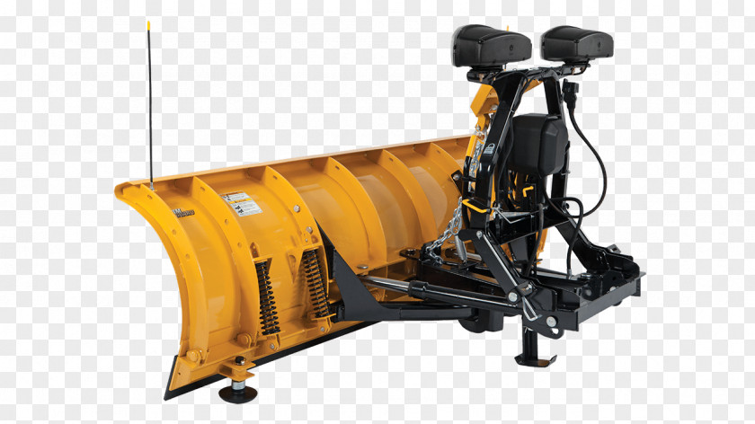 Fisher Engineering Snowplow Plough Snow Removal Machine PNG