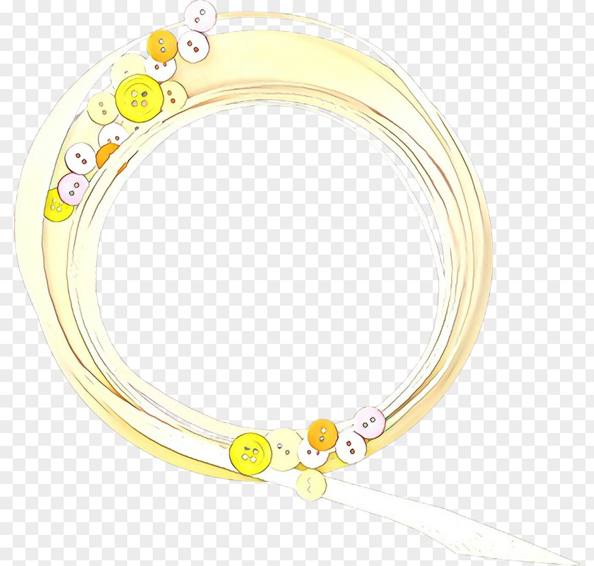 Metal Bangle Yellow Bracelet Fashion Accessory Jewellery Body Jewelry PNG