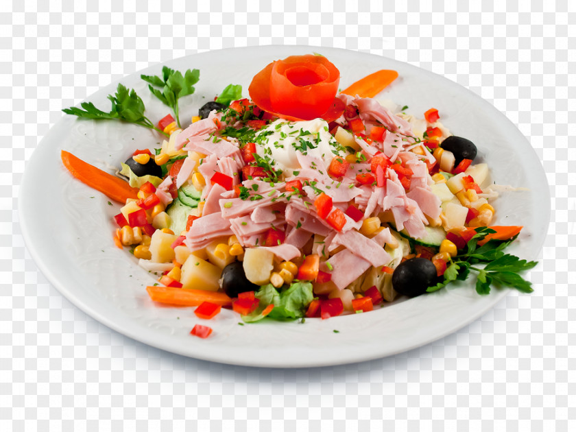 Salad Tuna Bistro Bowl Side Dish PNG