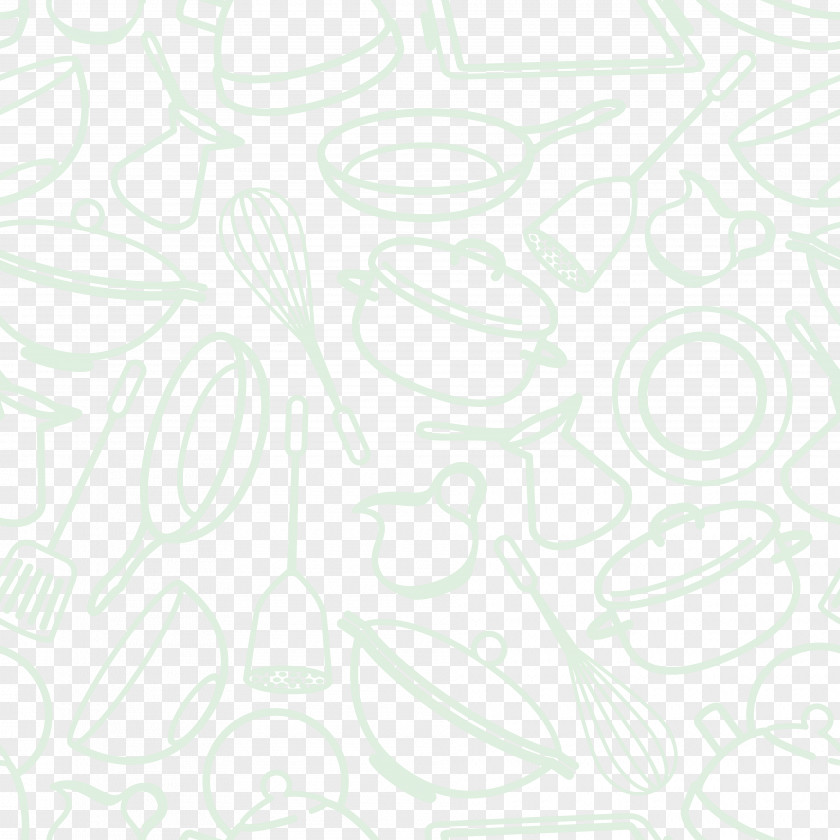 Vector Kitchen Background White Black Pattern PNG