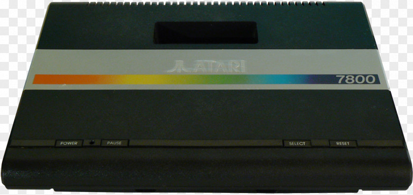 Atari 7800 Video Game Consoles Optical Drives Retrogaming PNG