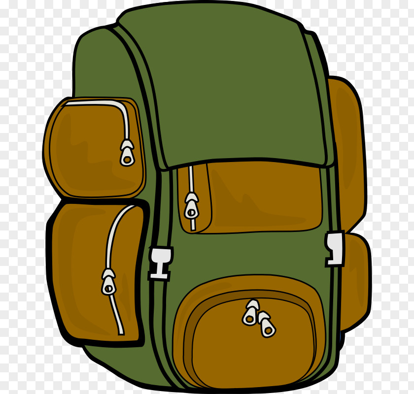 Backpack Clip Art Backpacking Hiking Image PNG
