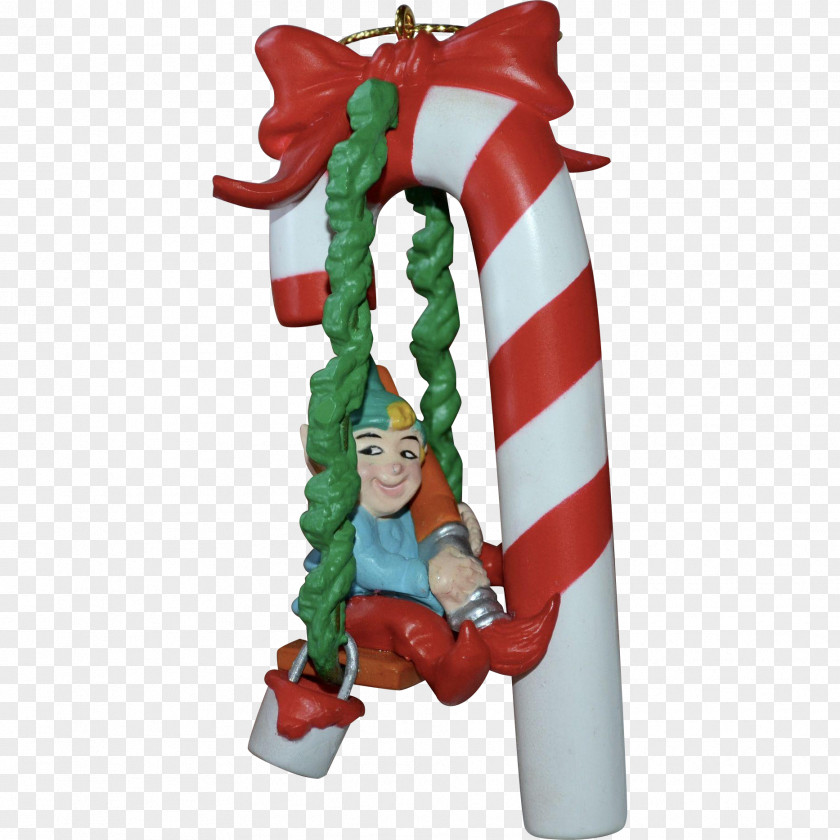 Christmas Candy Cane Ornament Elf Pixie PNG