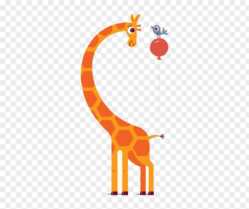 Giraffe Northern Illustrator Drawing Illustration PNG