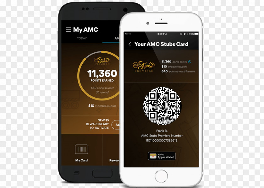 Member Card Smartphone AMC Theatres Stubs Credit Feature Phone PNG