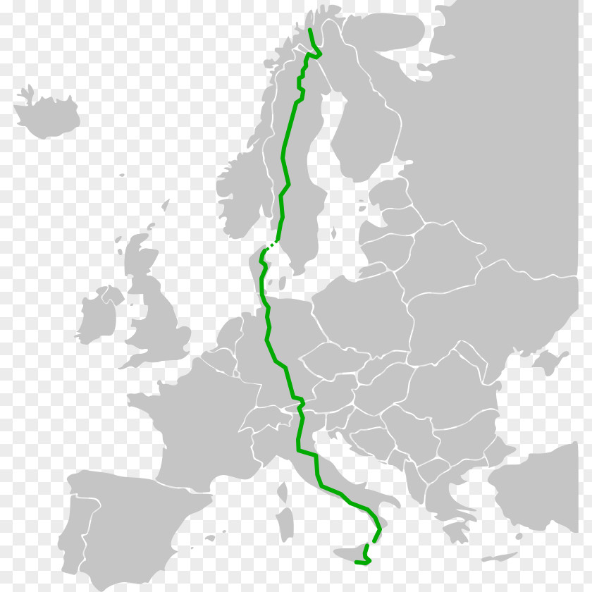 Road European Route E75 E20 E105 E77 E45 PNG