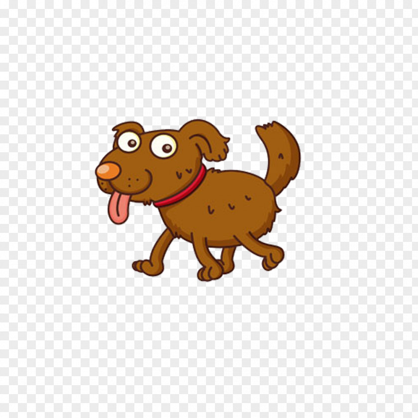 Brown Puppy Free To Pull Material Animal Desktop Wallpaper Clip Art PNG