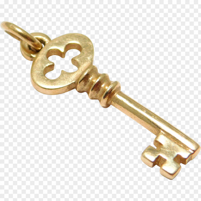 Chain Metal Gold Key PNG