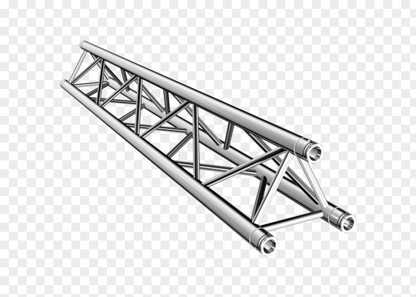 Triangle Transmission Tower Americana Truss Aluminium Cross Section PNG