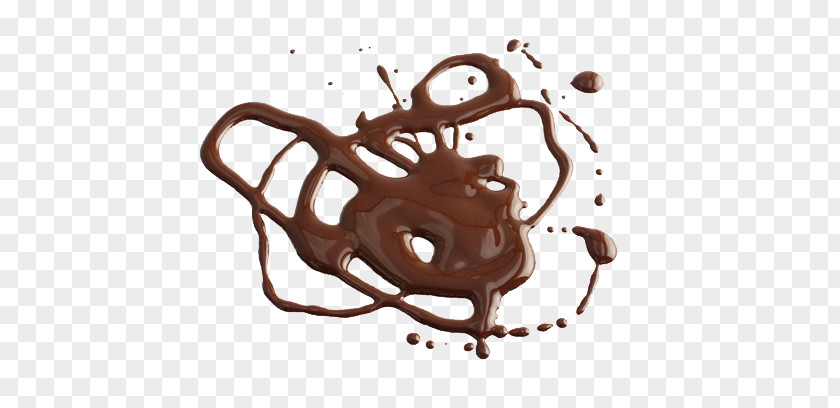 A Pool Of Chocolate Sauce Milkshake Bar Cake Fondue PNG