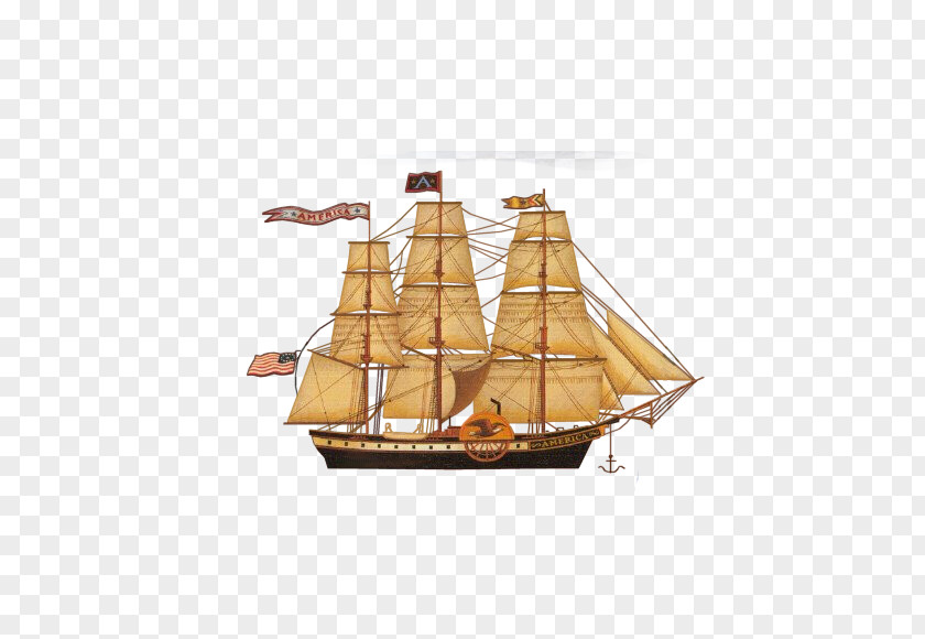 Ancient Sailing Ship Boat PNG