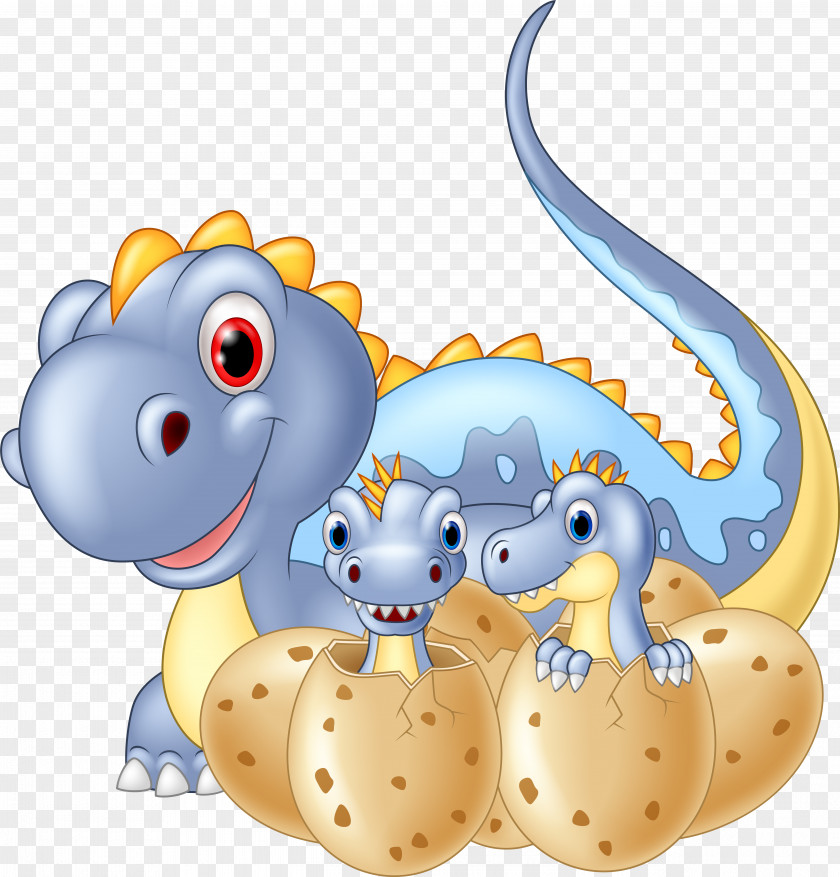 Cartoon Small Dinosaur Egg PNG