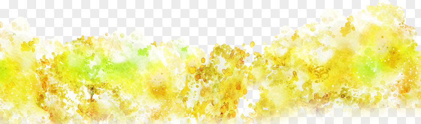 Graffiti Ink Yellow PNG