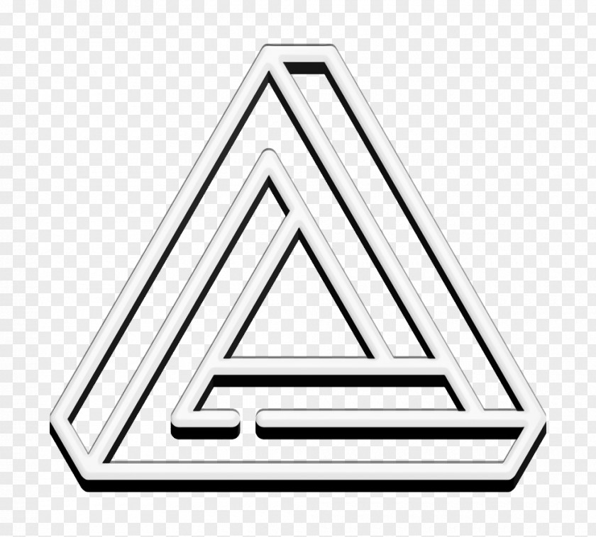 Hipster Style Icon Triangular Impossible Triangle PNG
