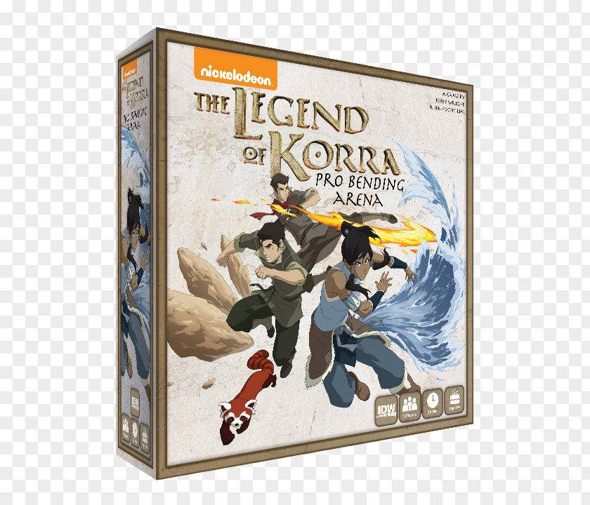 Last Air Bender Korra Game Arena IDW Publishing Nickelodeon PNG