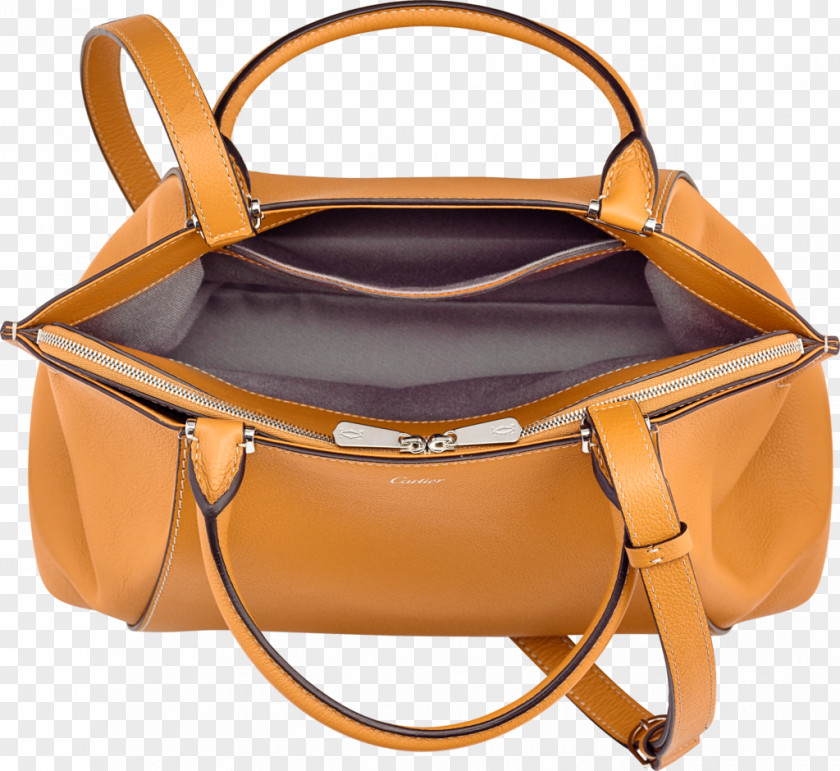 Bag Handbag Topaz Leather Cartier PNG