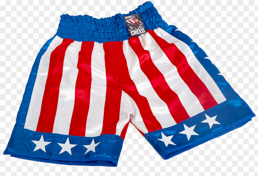 Boxing Rocky Balboa Apollo Creed Trunks Clubber Lang PNG