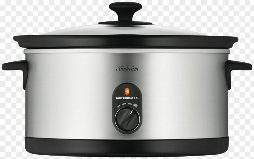 Cooker Slow Cookers Sunbeam Products Home Appliance Cooking Crock PNG