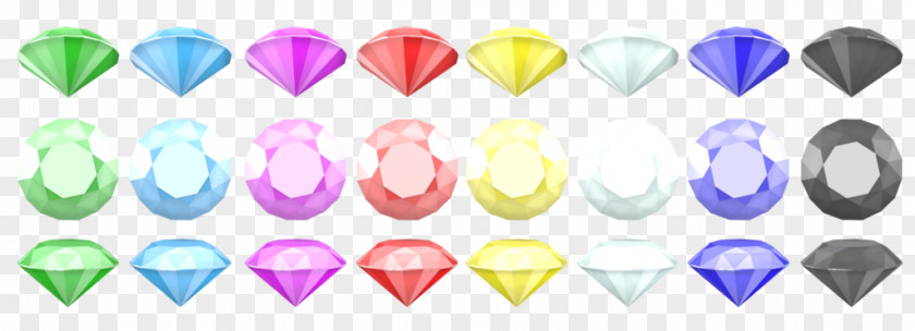 Emerald Sonic Chaos Emeralds Classic Collection PNG