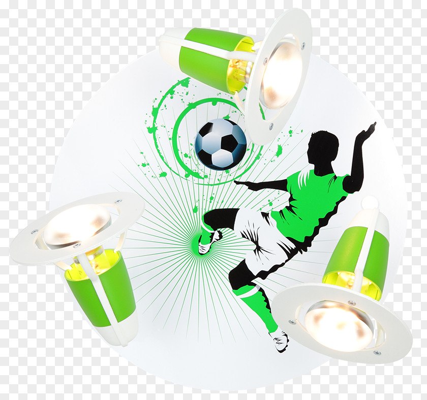 Football Green Light Lamp PNG