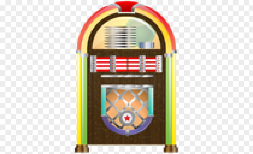 Game Time Jukebox 1950s PNG