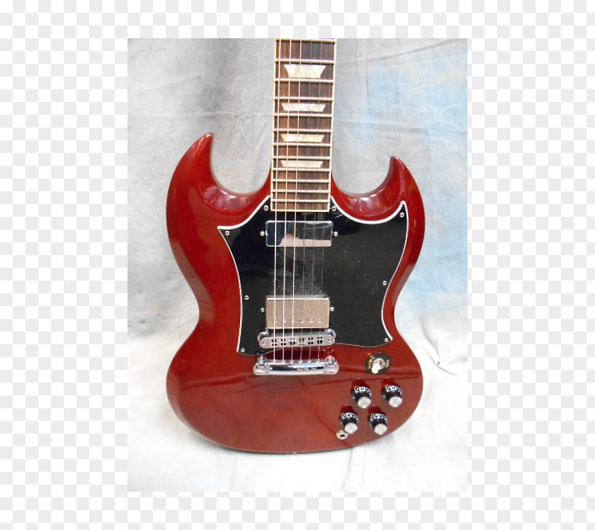 Gibson Sg Bass Guitar Acoustic-electric Heritage Cherry PNG