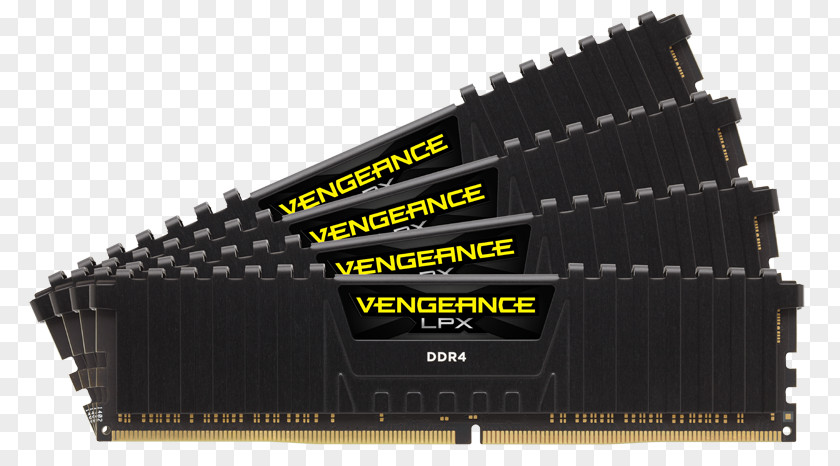 Ram Corsair Vengeance LPX DDR4 SDRAM Components Computer Memory PNG