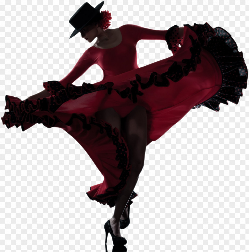 Silhouette Dancer Flamenco Photography PNG