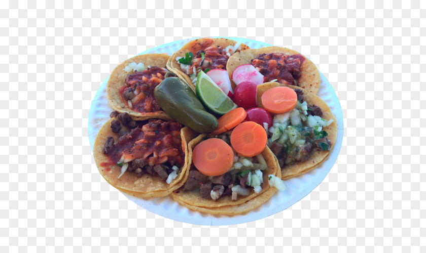 Typical Mexican Taco Plate Torta Tostada Dish Carnitas Vegetarian Cuisine PNG