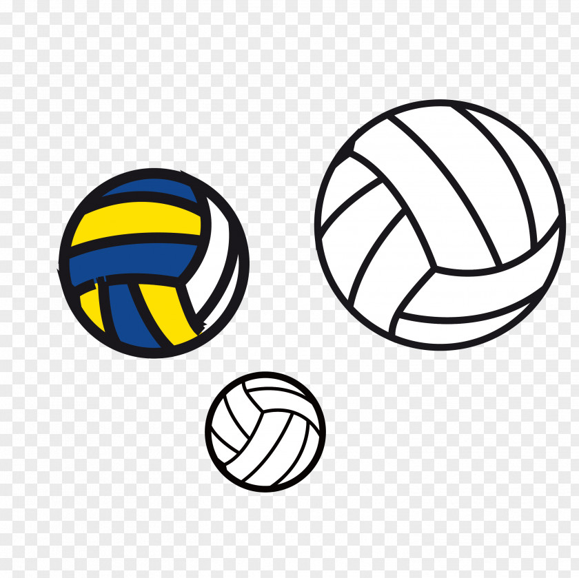 White Volleyball Ball Game Sport Clip Art PNG