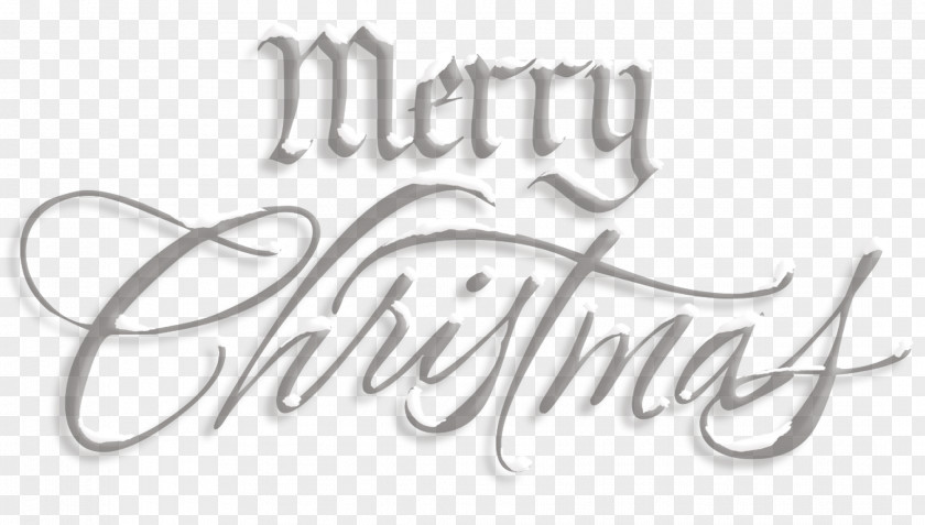 Merry Christmas Transparent Text Writing Letter Clip Art PNG