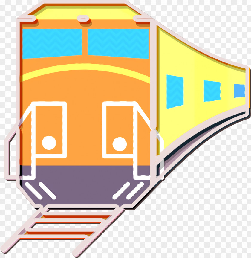 Transport Icon Train Rail PNG