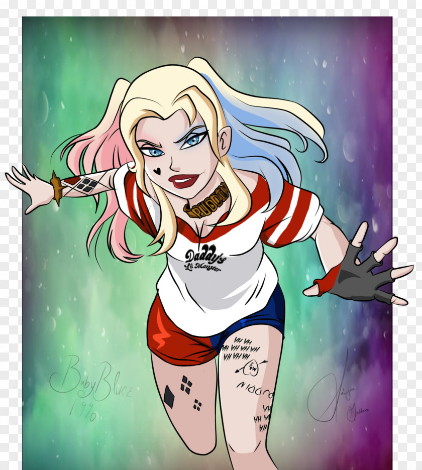 Harley Quinn Batman Joker Suicide Squad Comics PNG