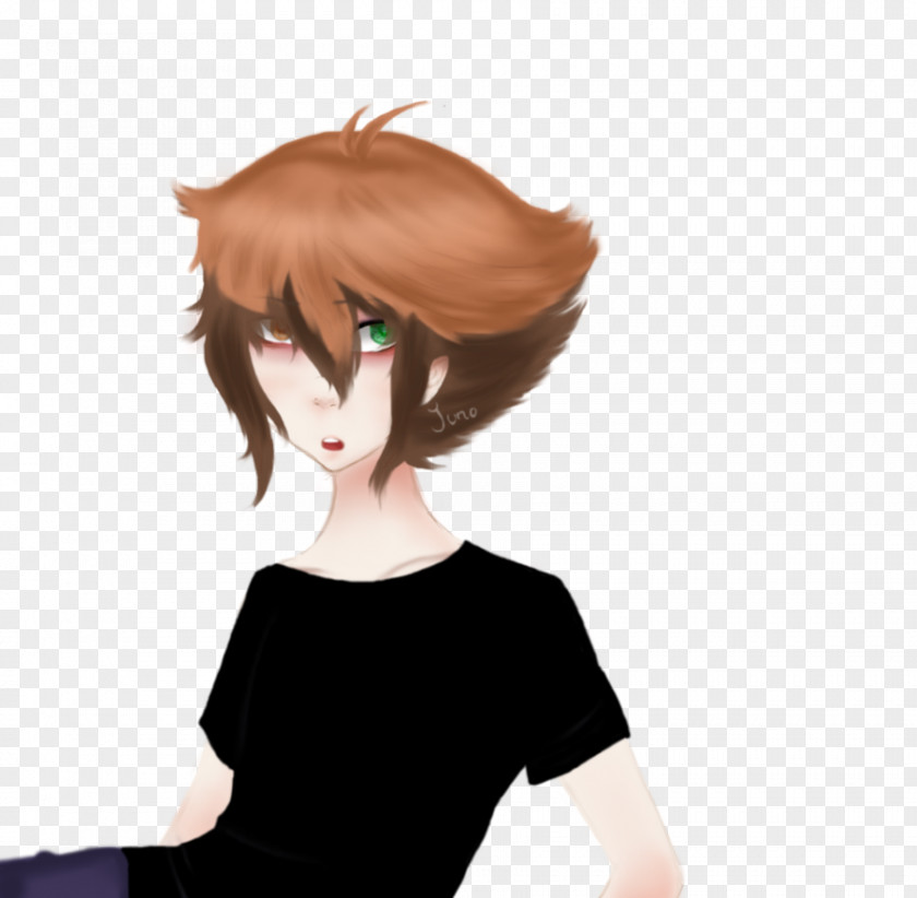 Jaden Yuki Black Hair Brown Cartoon Headgear PNG