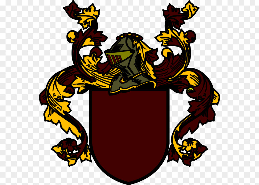 Maroon Vector Coat Of Arms Crest Heraldry Escutcheon Family PNG