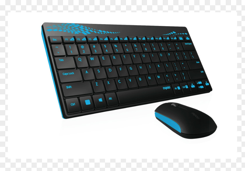 Pixel Computer Keyboard Mouse Laptop Wireless Rapoo PNG