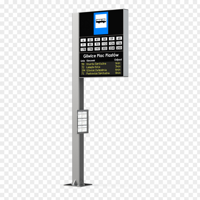 Bus Station Information System Stop Interactive Kiosks PNG