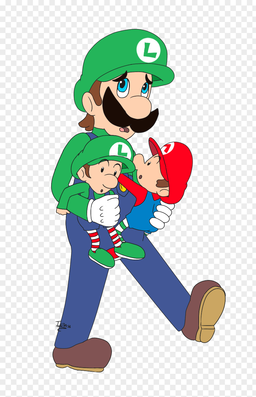 Baby Luigi Mario & Luigi: Partners In Time Superstar Saga Super World 2: Yoshi's Island Kart: Double Dash PNG