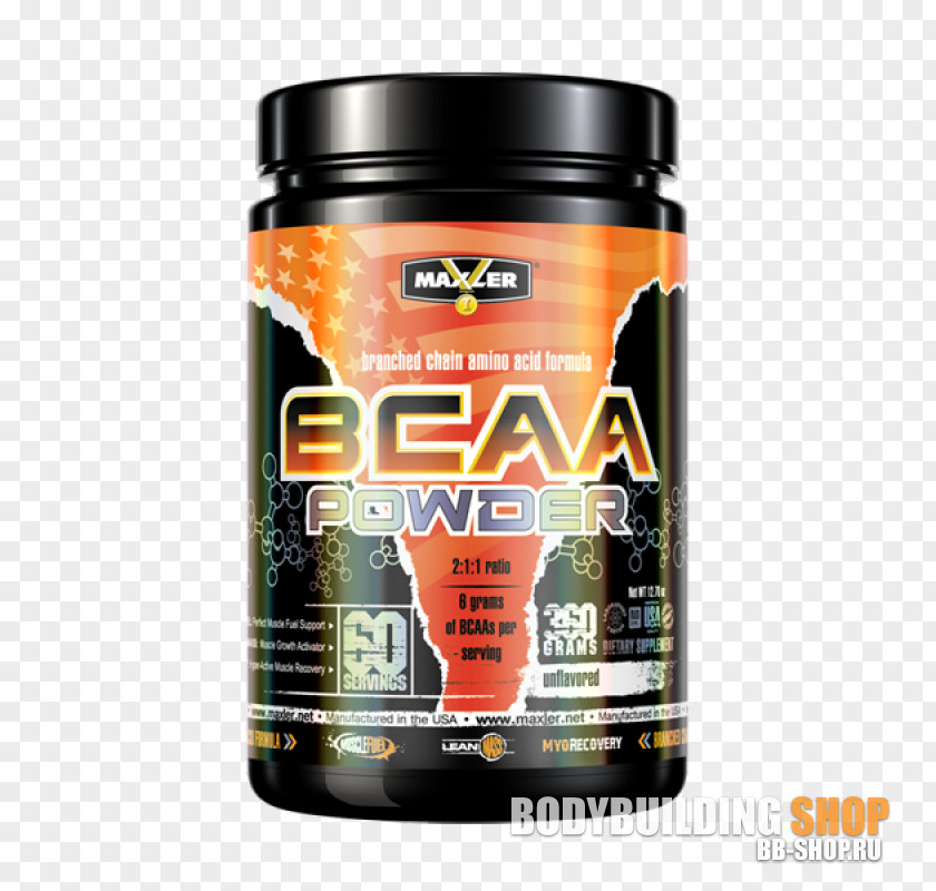 Bcaa Branched-chain Amino Acid Muscle Tissue Bodybuilding Supplement MaxLer PNG