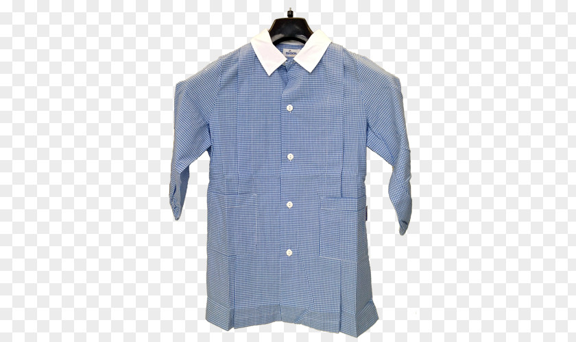 Dress Shirt Blue Apron Child School Uniform PNG