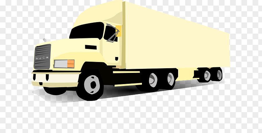 Goods Wagon Semi-trailer Truck Clip Art PNG
