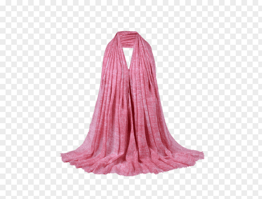Neck Pink M Stole PNG