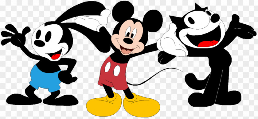 Pictures Of Grandfathers Oswald The Lucky Rabbit Mickey Mouse Bugs Bunny Felix Cat Golden Age American Animation PNG