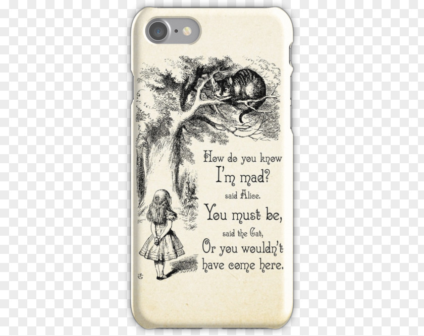 Quotation Cheshire Cat Alice's Adventures In Wonderland Mad Hatter PNG