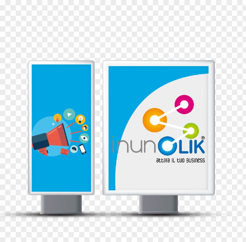 Box Mockup Marquee Logo Display Advertising Computer Monitors PNG